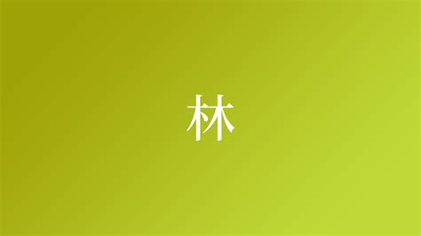 林 名字